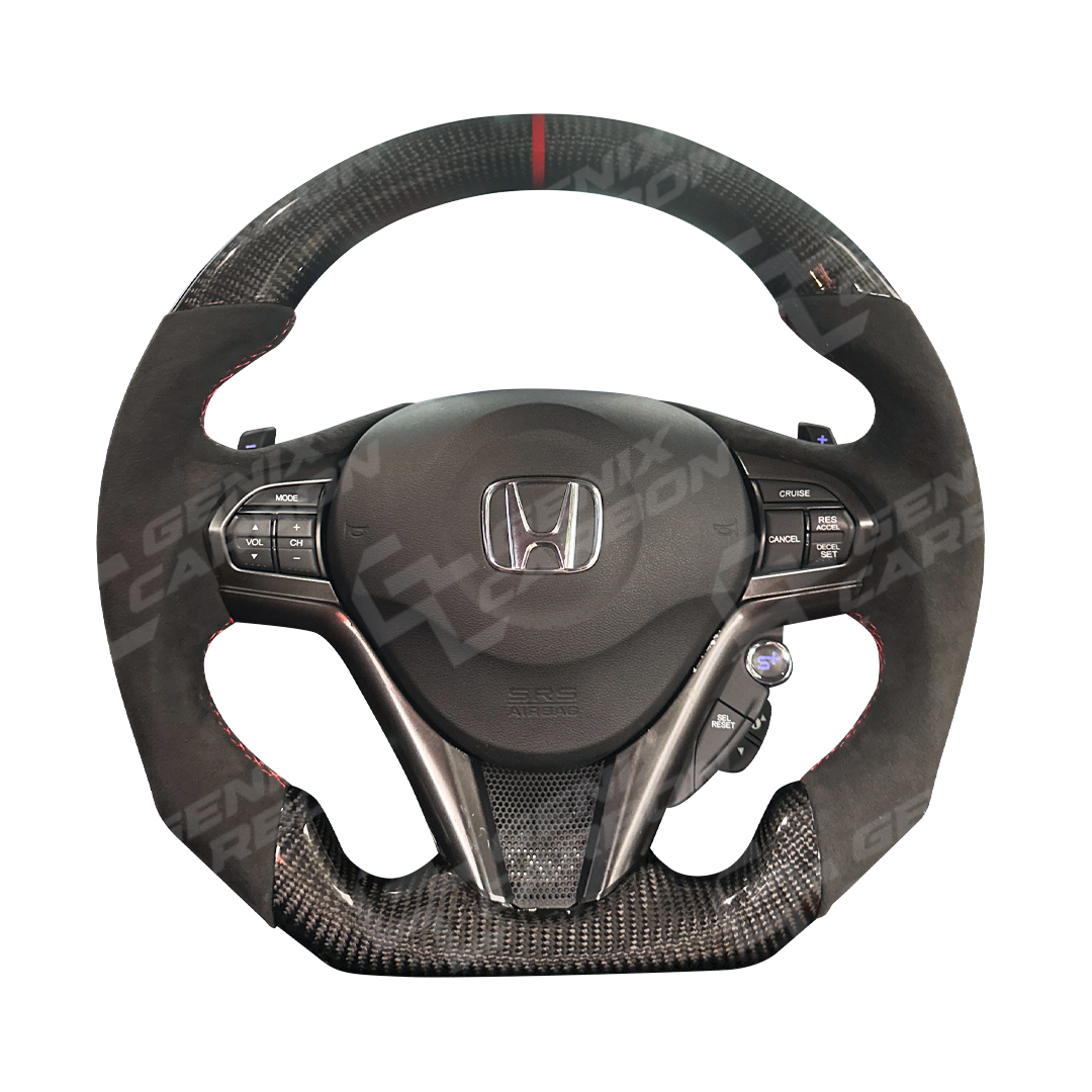 Honda CRZ Custom Carbon Fiber Steering Wheel – Genix Carbon Honda CRZ Custom Carbon Fiber Steering Wheel – Genix Carbon