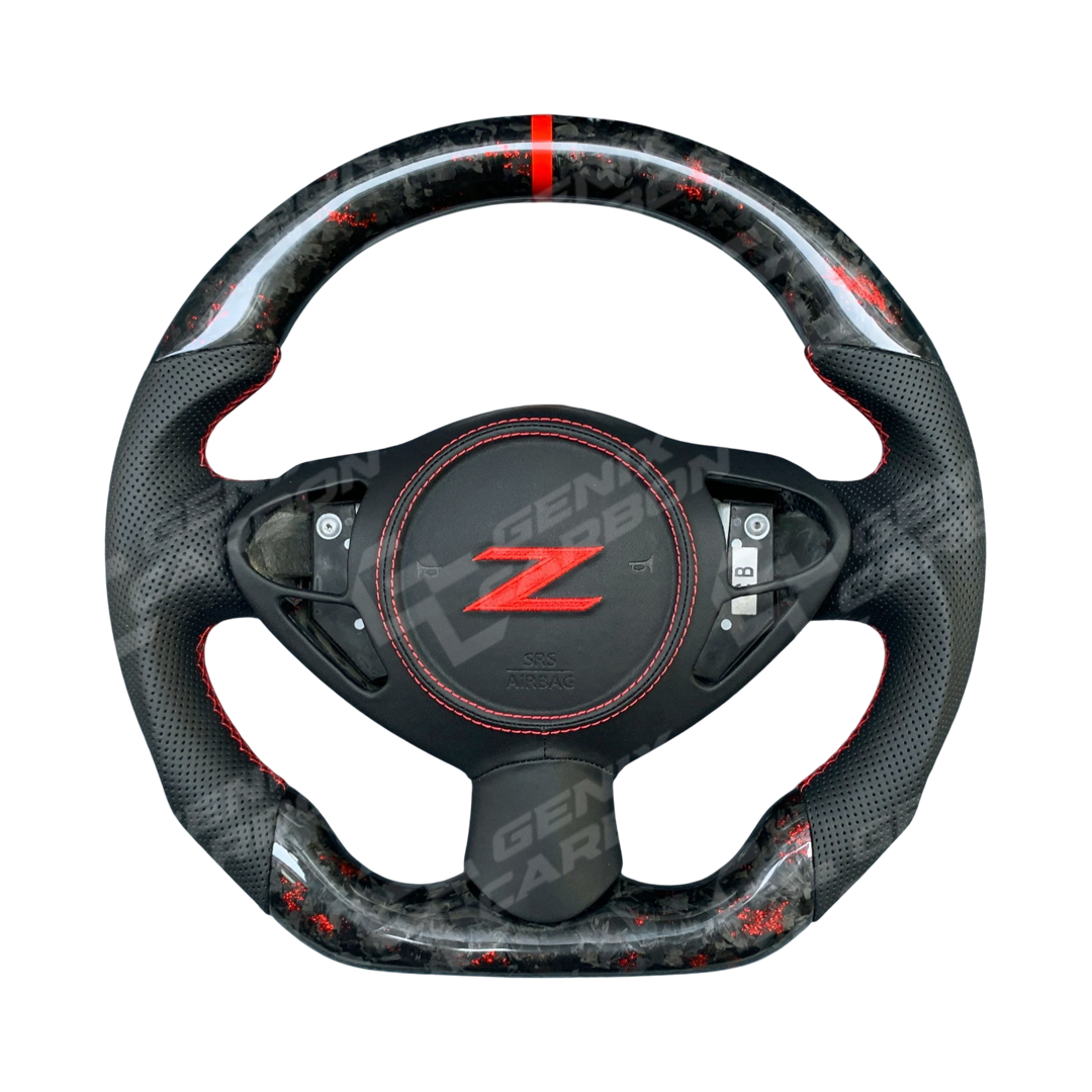 Nissan Fairlady 370Z (Z34) 2009+ Custom Carbon Fiber Steering
