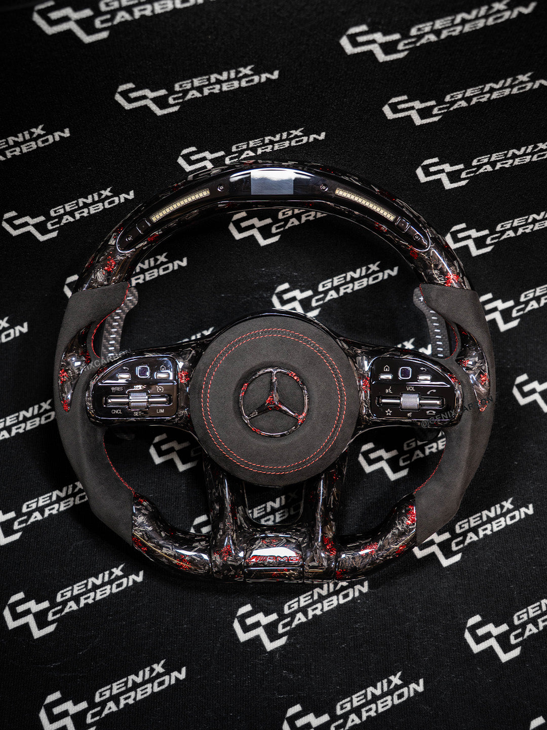 Mercedes-Benz AMG Custom Carbon Fiber Steering Wheel (Retrofittable for all Mercedes-Benz 2010+)