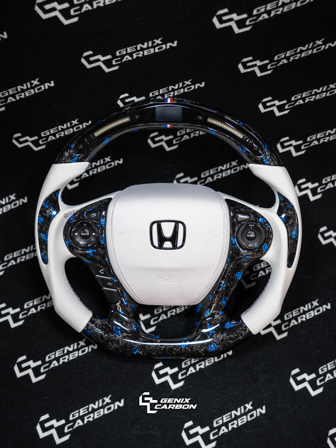 Honda Accord (9th Gen) 2012+ | Odyssey 2017+ Custom Carbon Fiber Steering Wheel