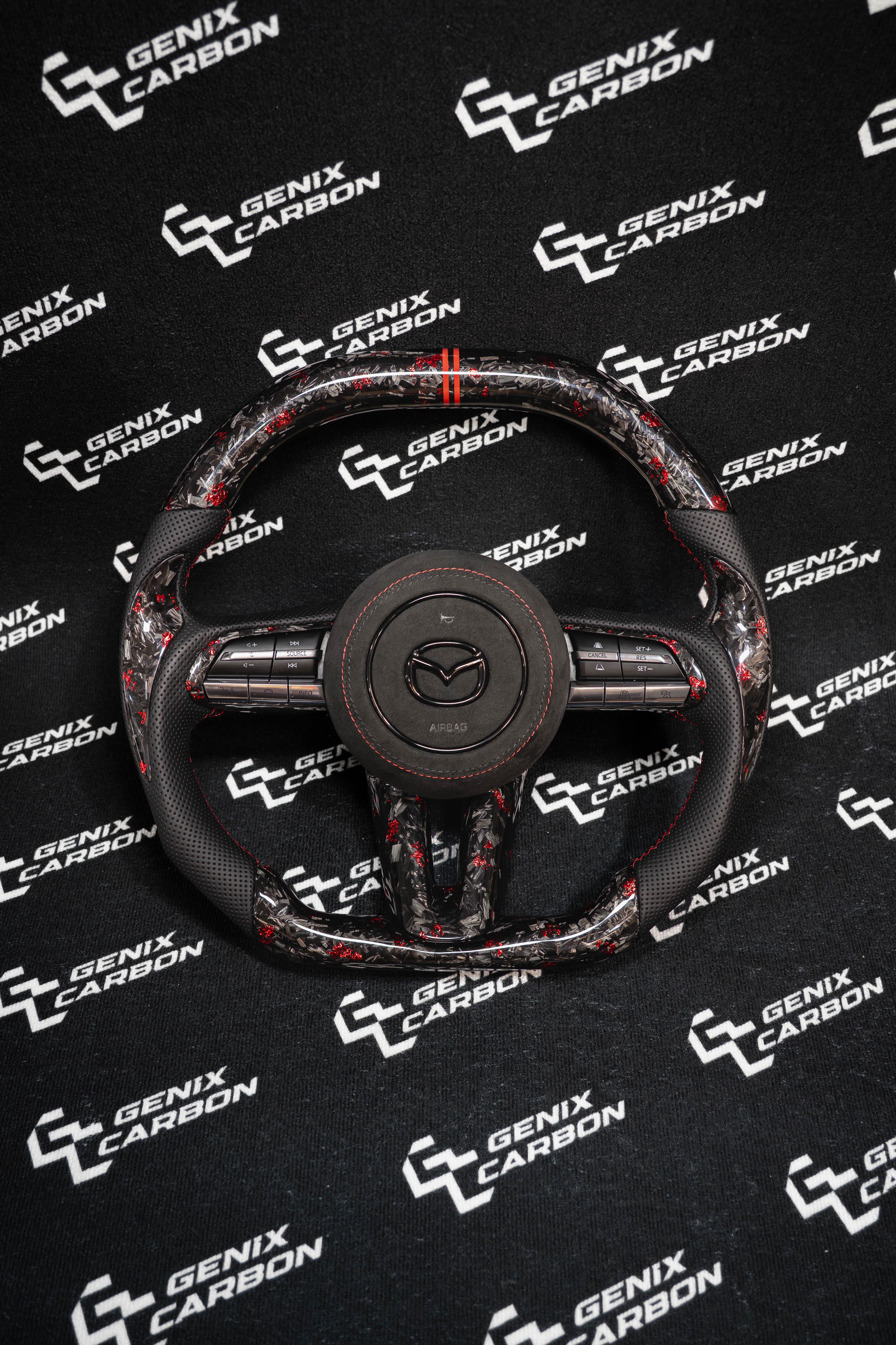 Mazda 3 2021+ | CX-30 2019+ Custom Carbon Fiber Steering Wheel