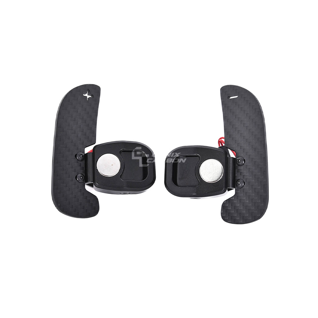 Magnetic Carbon Fiber Paddle Shifters for Mercedes AMG 2018+ Steering Version