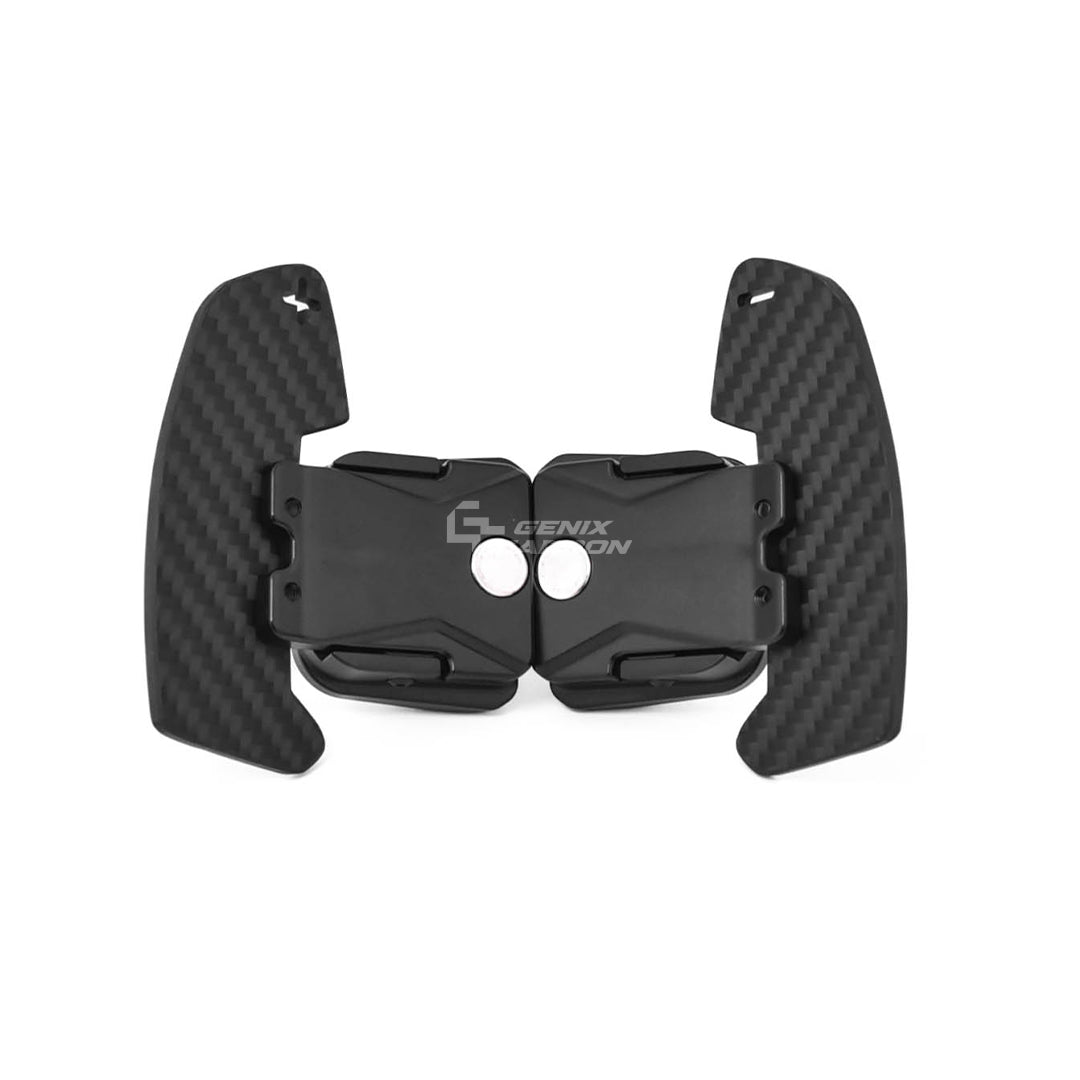 Magnetic Carbon Fiber Paddle Shifters for Audi TT / R8 Steering Version