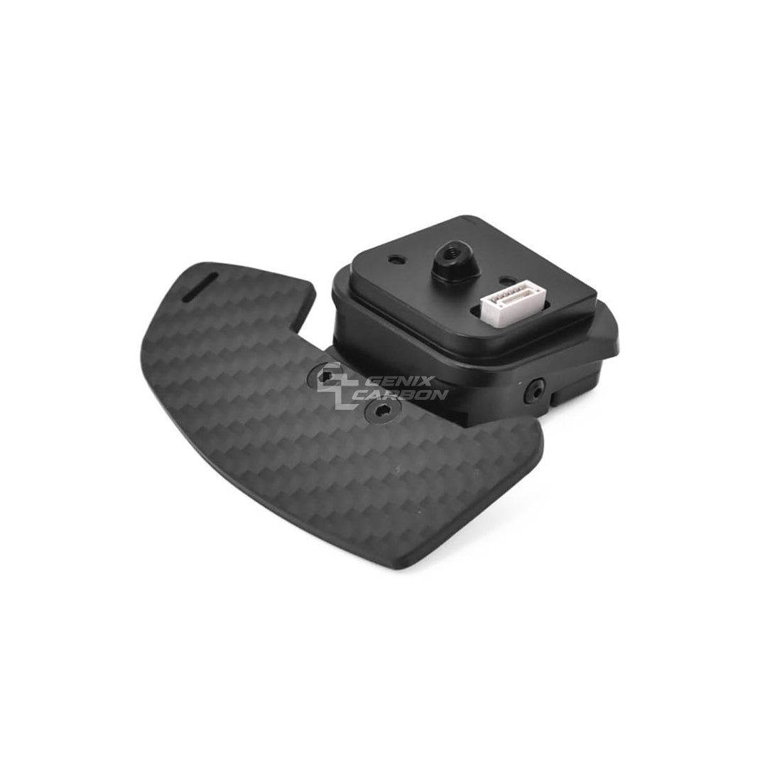 Magnetic Carbon Fiber Paddle Shifters for Audi TT / R8 Steering Version