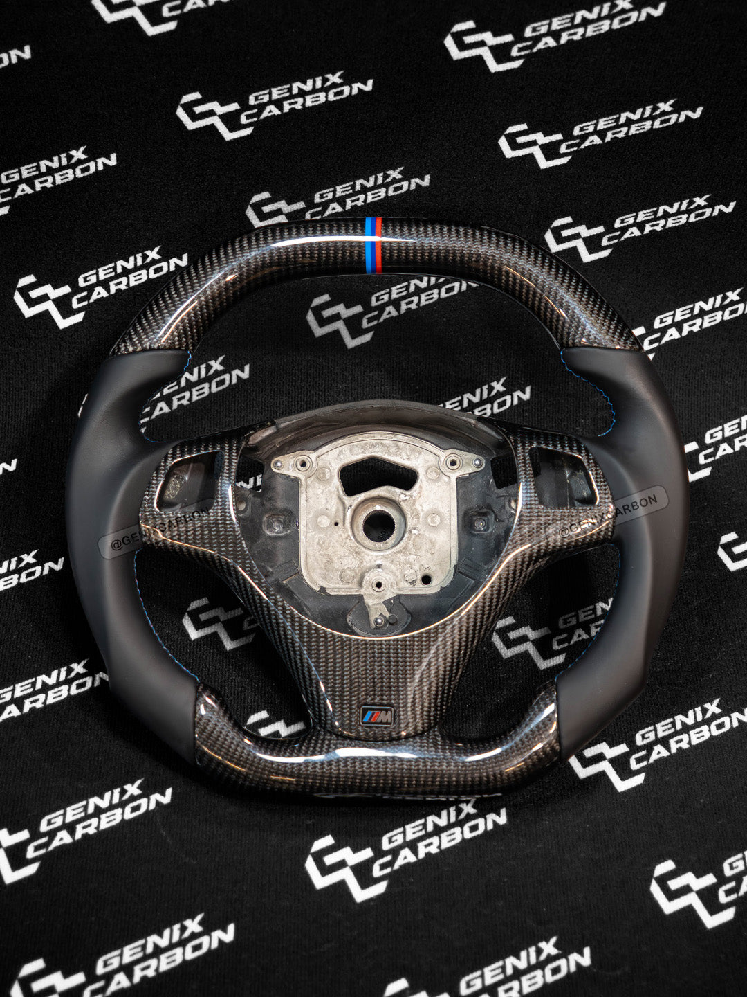 BMW 2005+ E82 E84 E87 E88 E90 E92 E93 Custom Carbon Fiber Steering Wheel