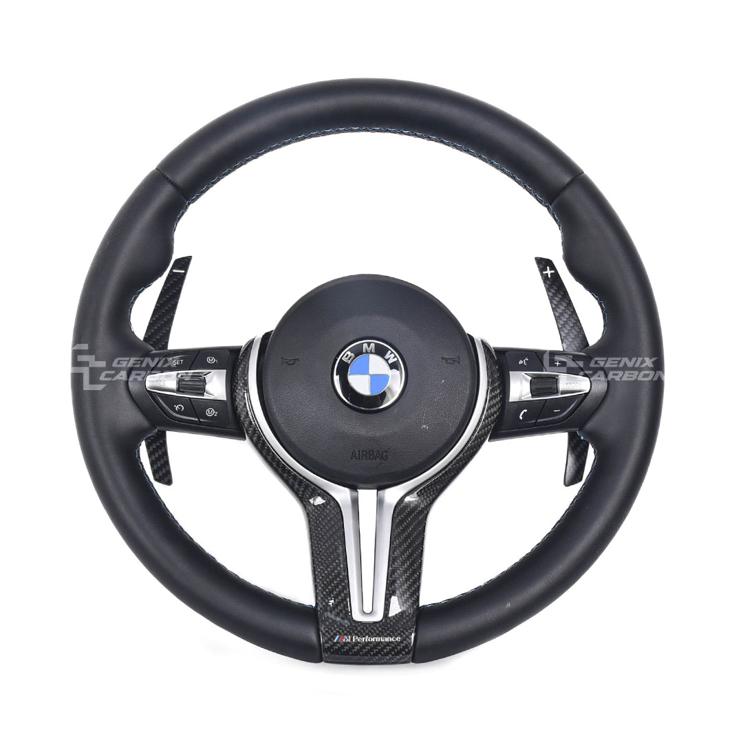 Magnetic Carbon Fiber Paddle Shifters for BMW F-Series Steering Version