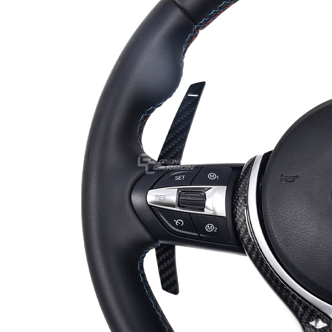 Magnetic Carbon Fiber Paddle Shifters for BMW F-Series Steering Version