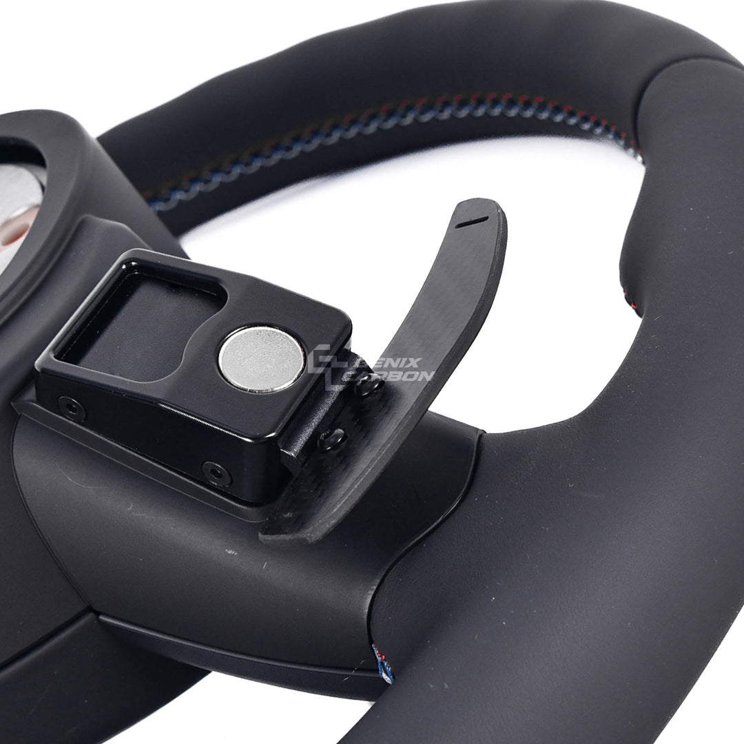 Magnetic Carbon Fiber Paddle Shifters for BMW F-Series Steering Version