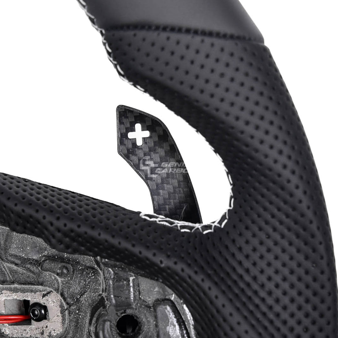 Magnetic Carbon Fiber Paddle Shifters for BMW G-Series Steering Version