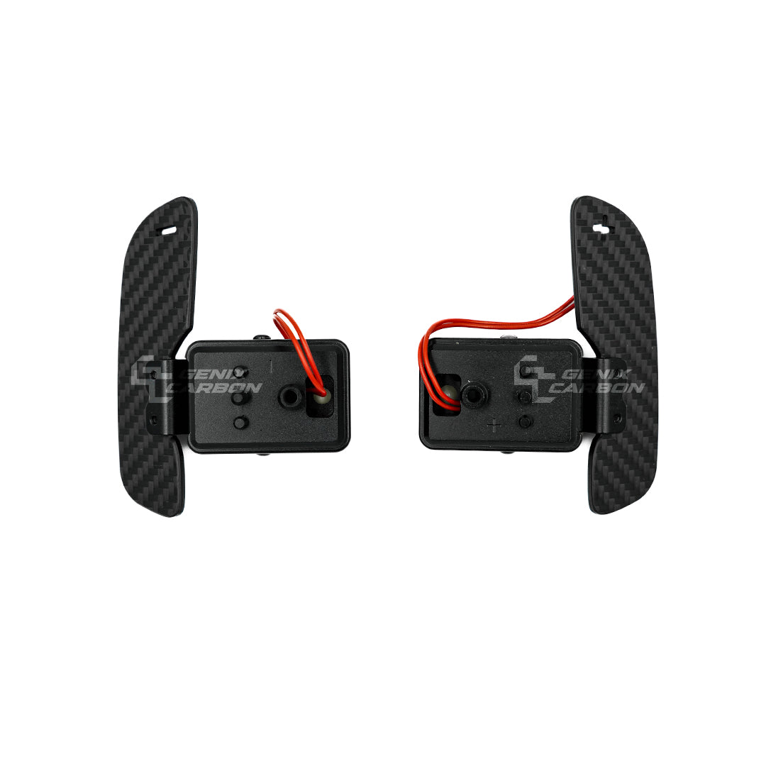 Magnetic Carbon Fiber Paddle Shifters for BMW G-Series Steering Version