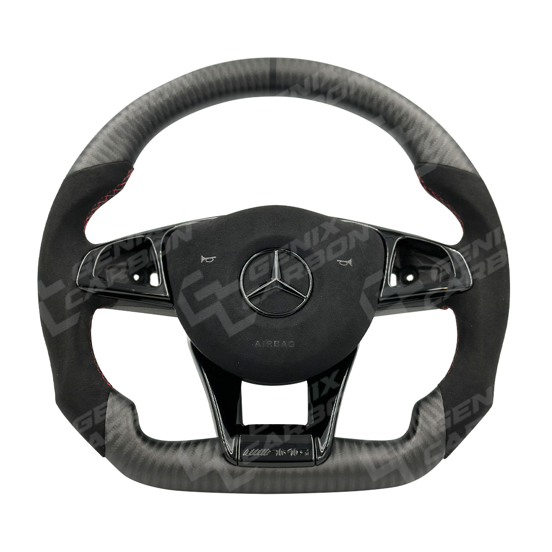 Mercedes AMG 2016+ A45 / C43 / C63 / E63 / GLA45 / SL Carbon Fiber Steering Wheel