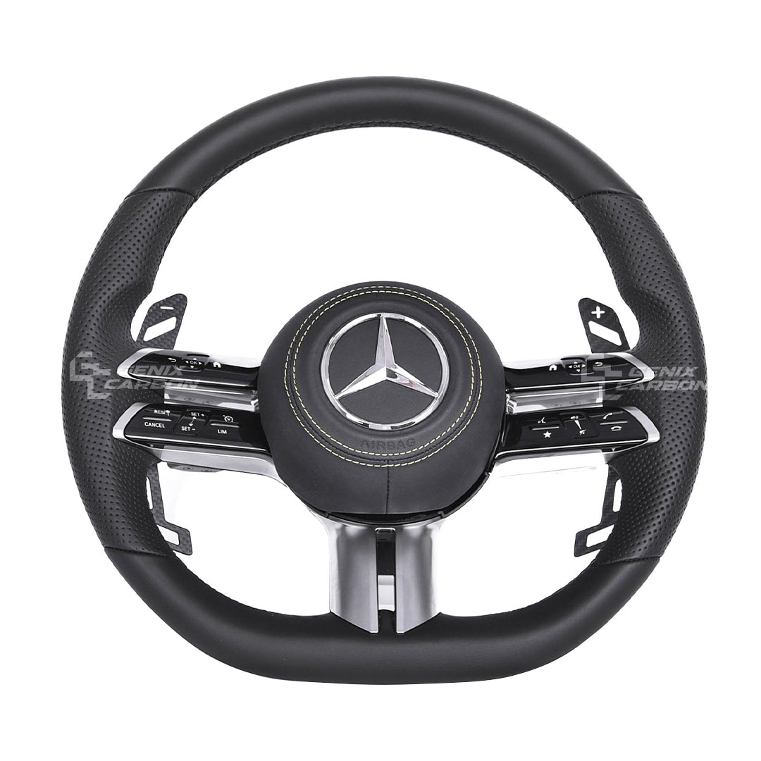 Magnetic Carbon Fiber Paddle Shifters for Mercedes AMG 2021+ (Dragonfly AMG) Steering Version