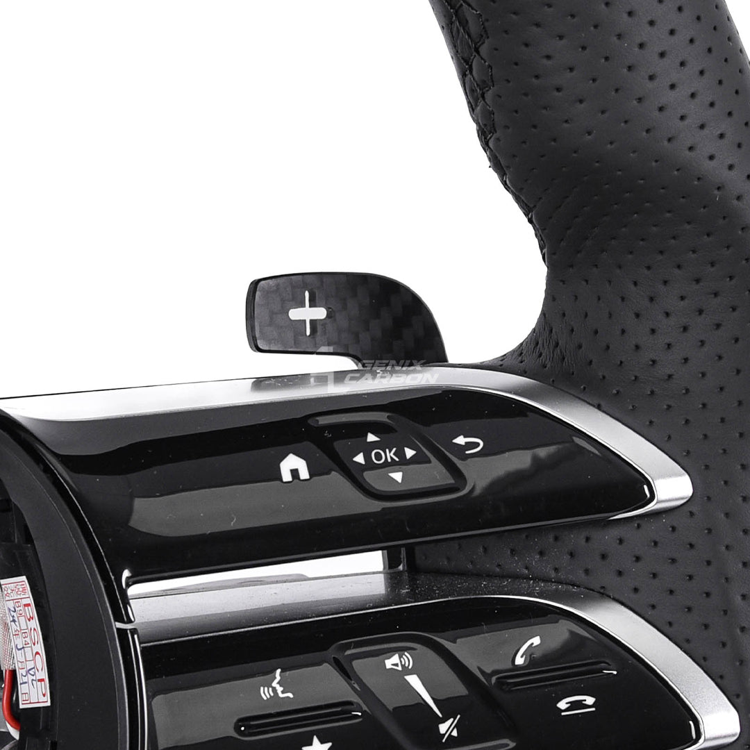 Magnetic Carbon Fiber Paddle Shifters for Mercedes AMG 2021+ (Dragonfly AMG) Steering Version