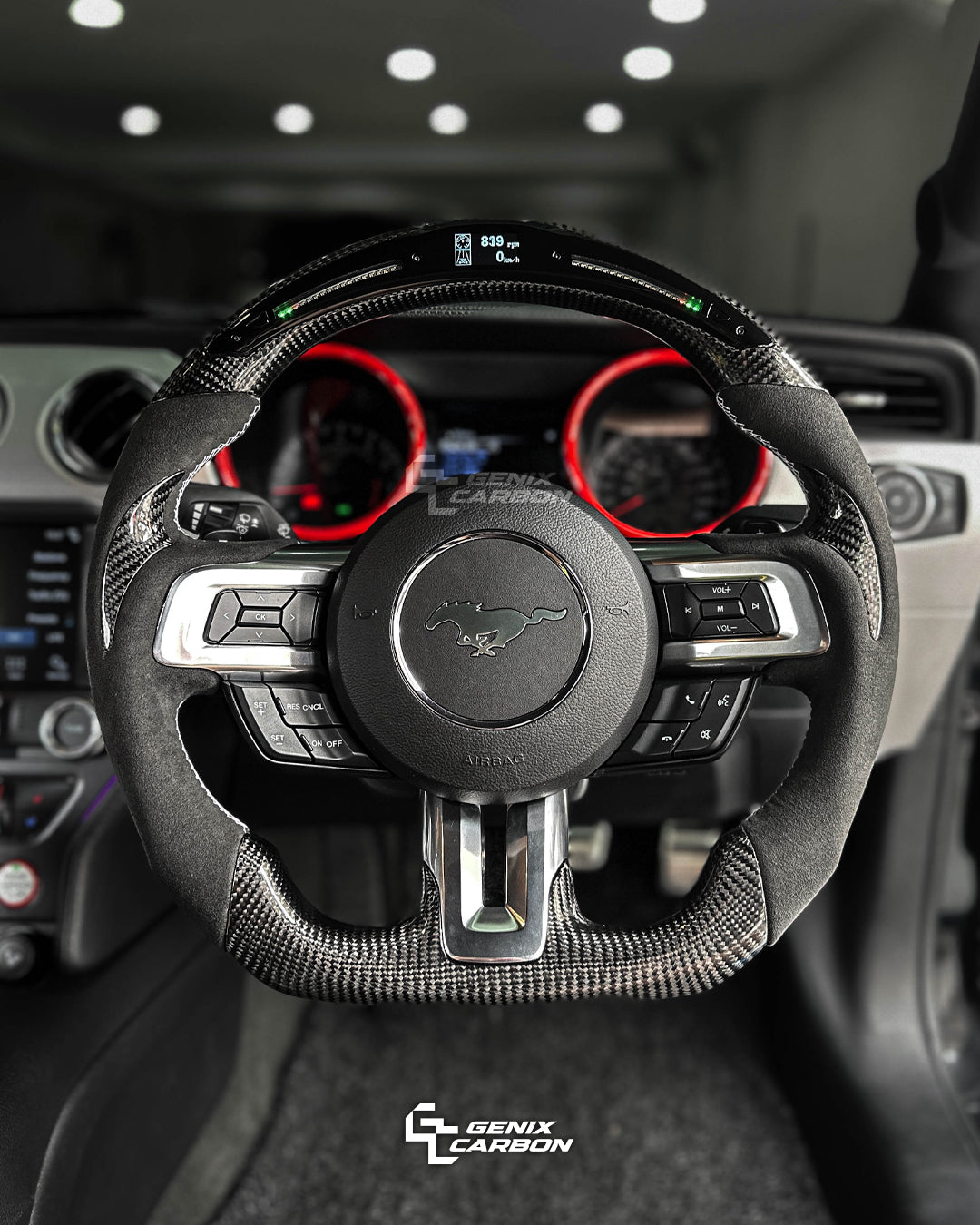 Ford Mustang (S550) 2015+ Carbon Fiber Steering Wheel