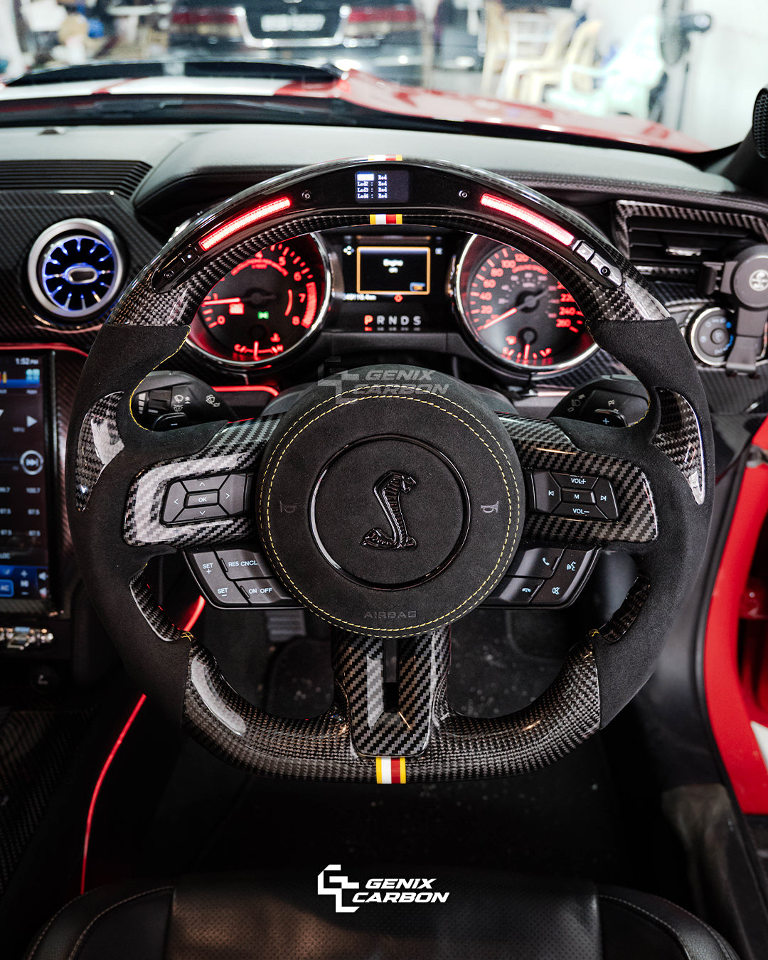 Ford Mustang (S550) 2015+ Carbon Fiber Steering Wheel