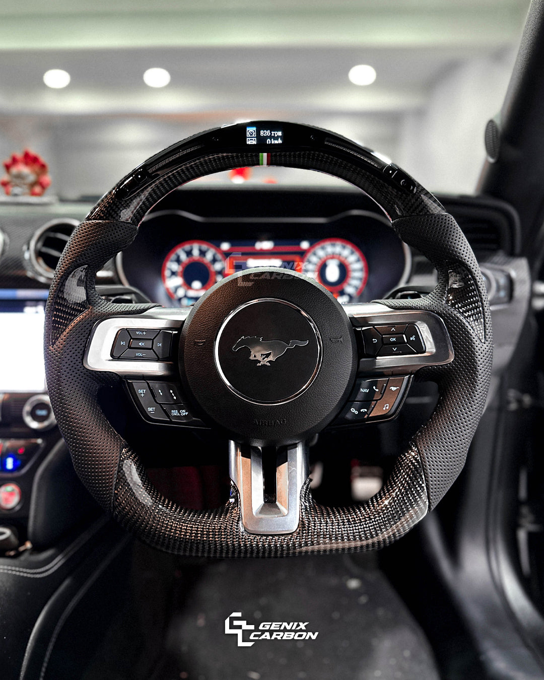 Ford Mustang (S550) 2015+ Carbon Fiber Steering Wheel