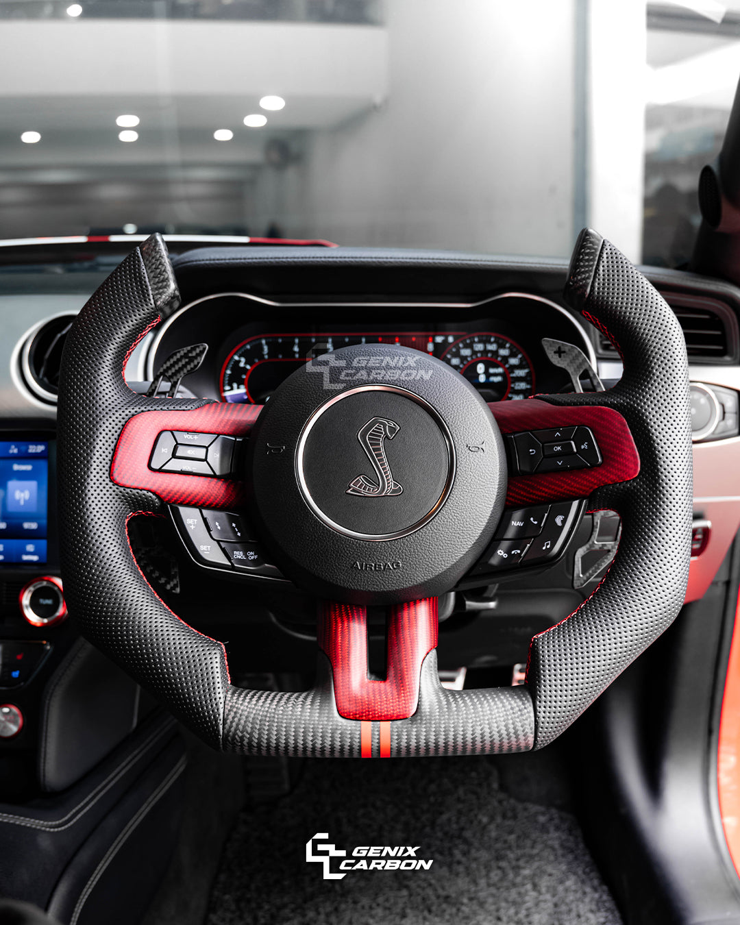 Ford Mustang (S550) 2015+ Carbon Fiber Steering Wheel