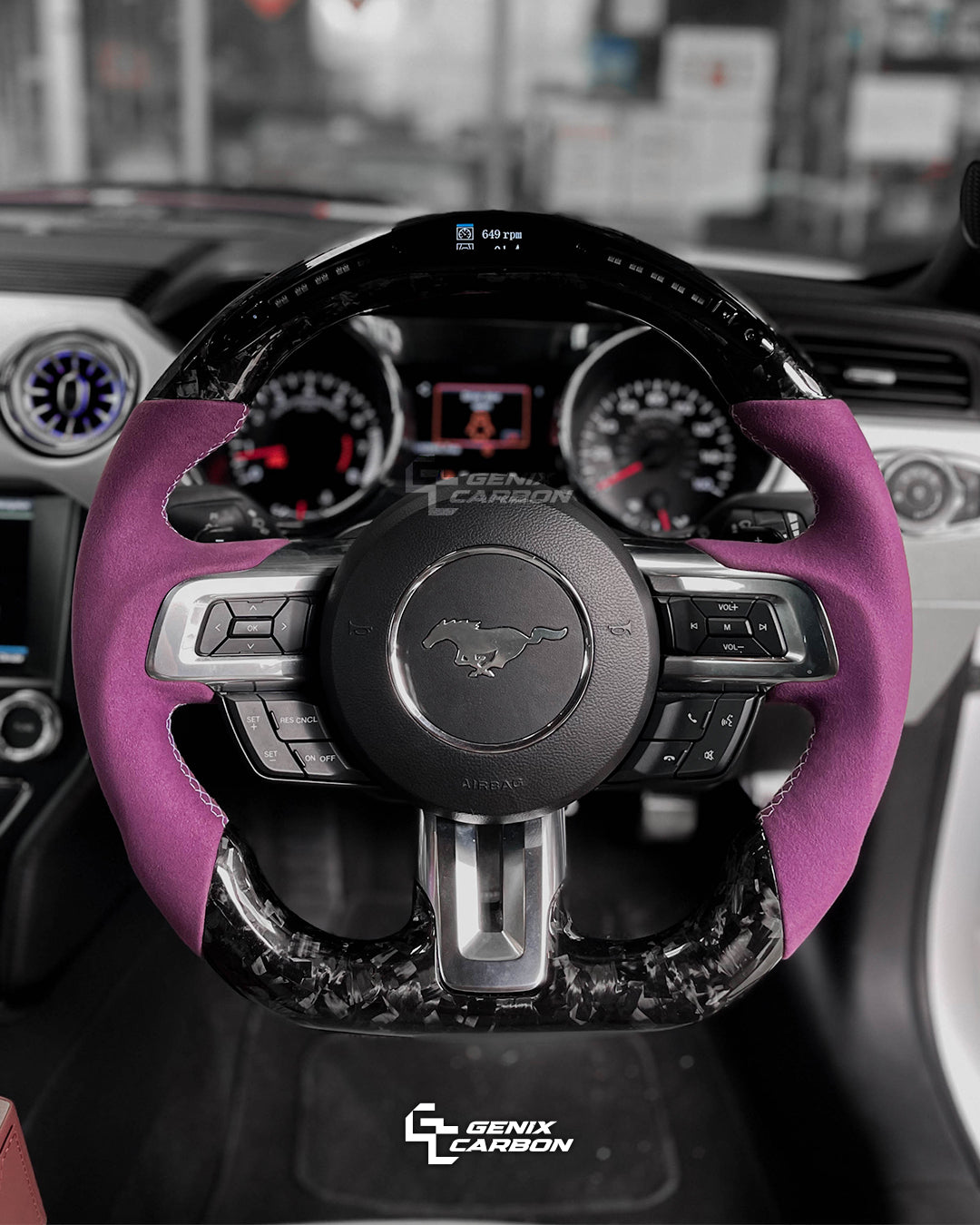 Ford Mustang (S550) 2015+ Carbon Fiber Steering Wheel