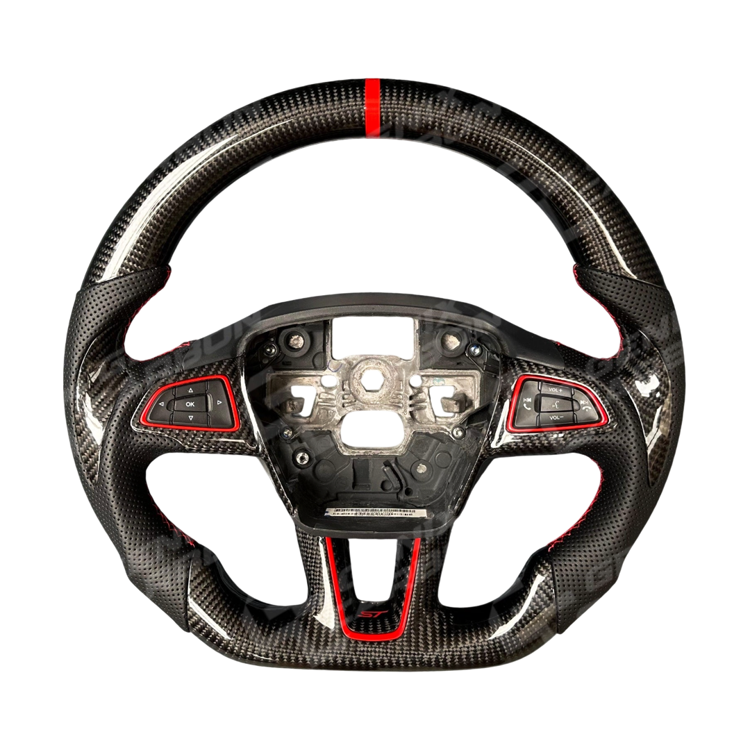 Ford Focus FL 2014+ Custom Carbon Fiber Steering Wheel