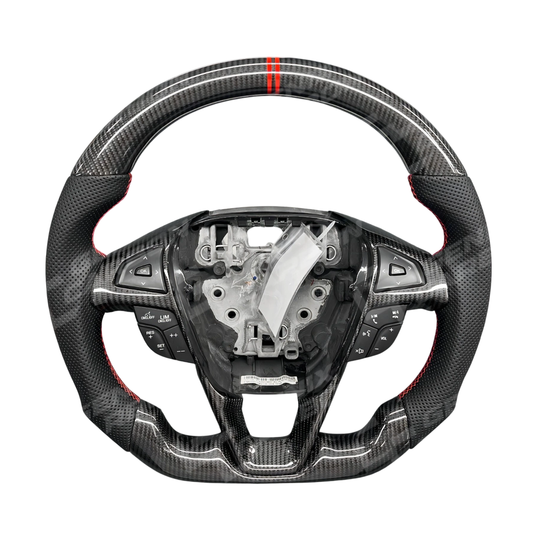 Ford Fusion 2013+ | Mondeo 2013+ | Edge 2013+ Custom Carbon Fiber Steering Wheel