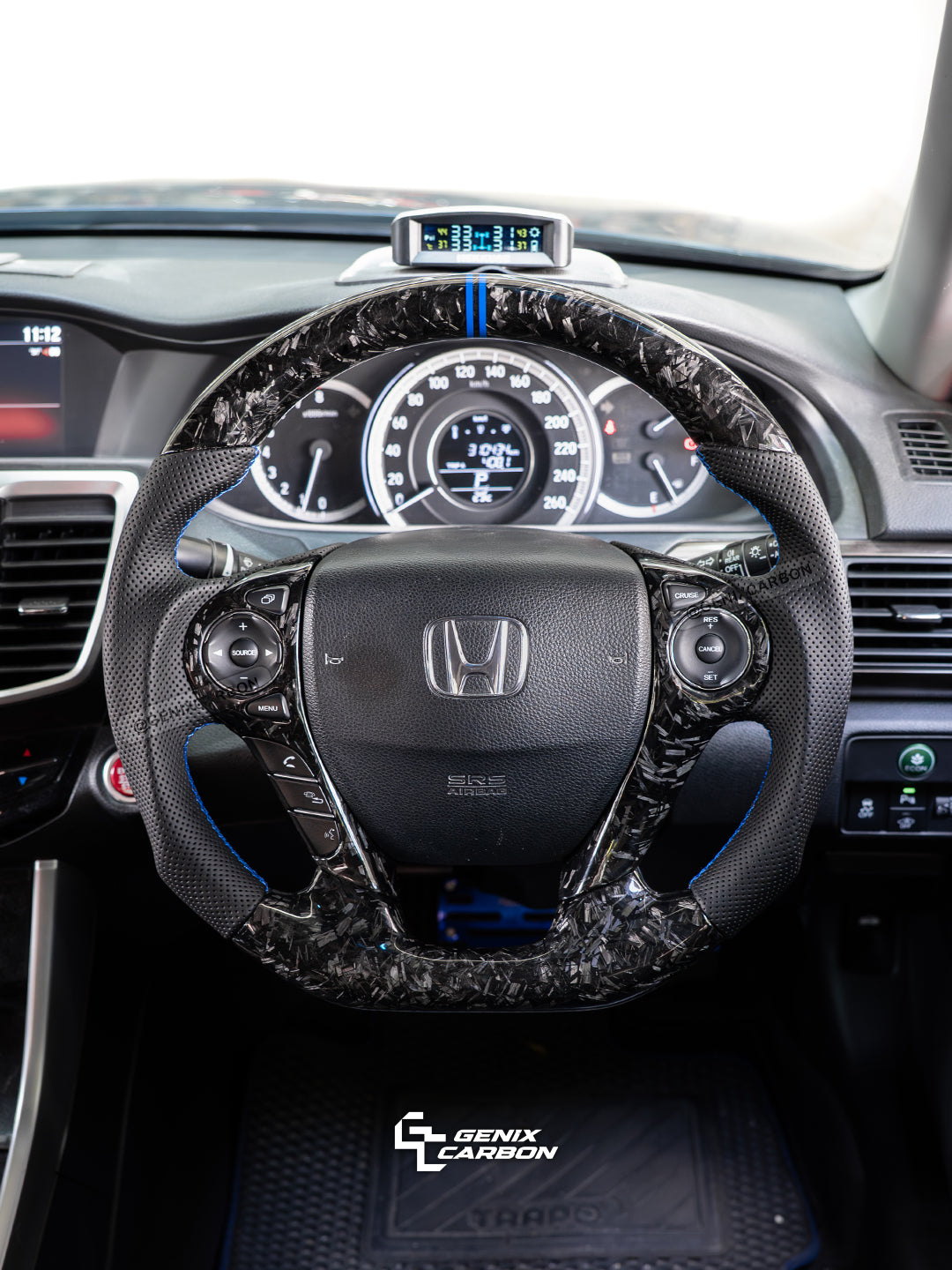Honda Accord (9th Gen) 2012+ | Odyssey 2017+ Custom Carbon Fiber Steering Wheel