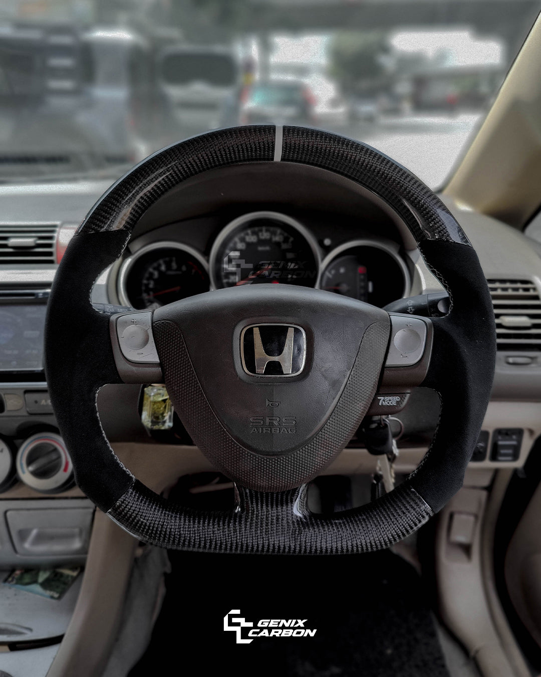 Honda City 2002+ Custom Customizable Steering Wheel