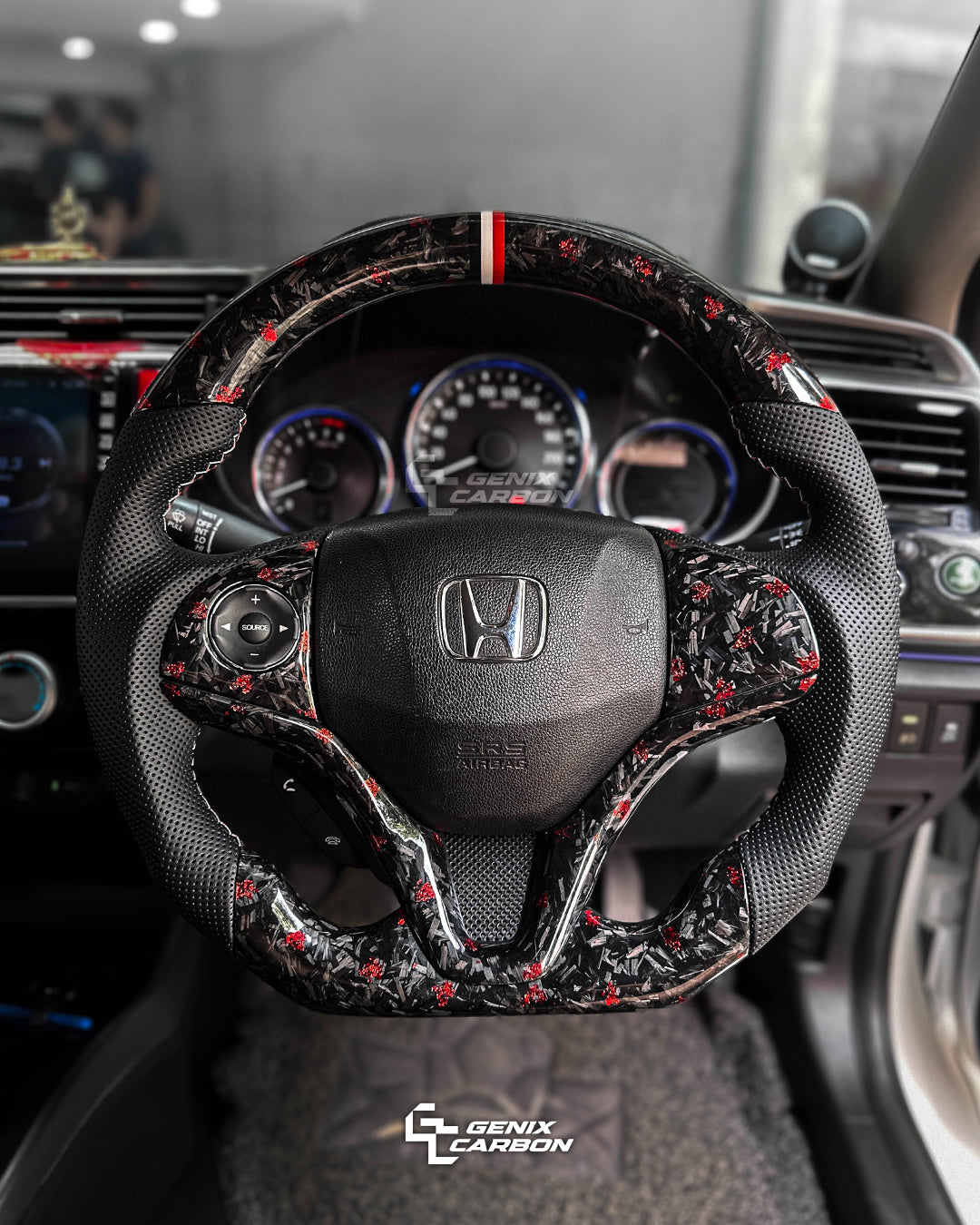 Honda City (GM) 2014+ | HRV (RU) 2013+ Carbon Fiber Steering Wheel