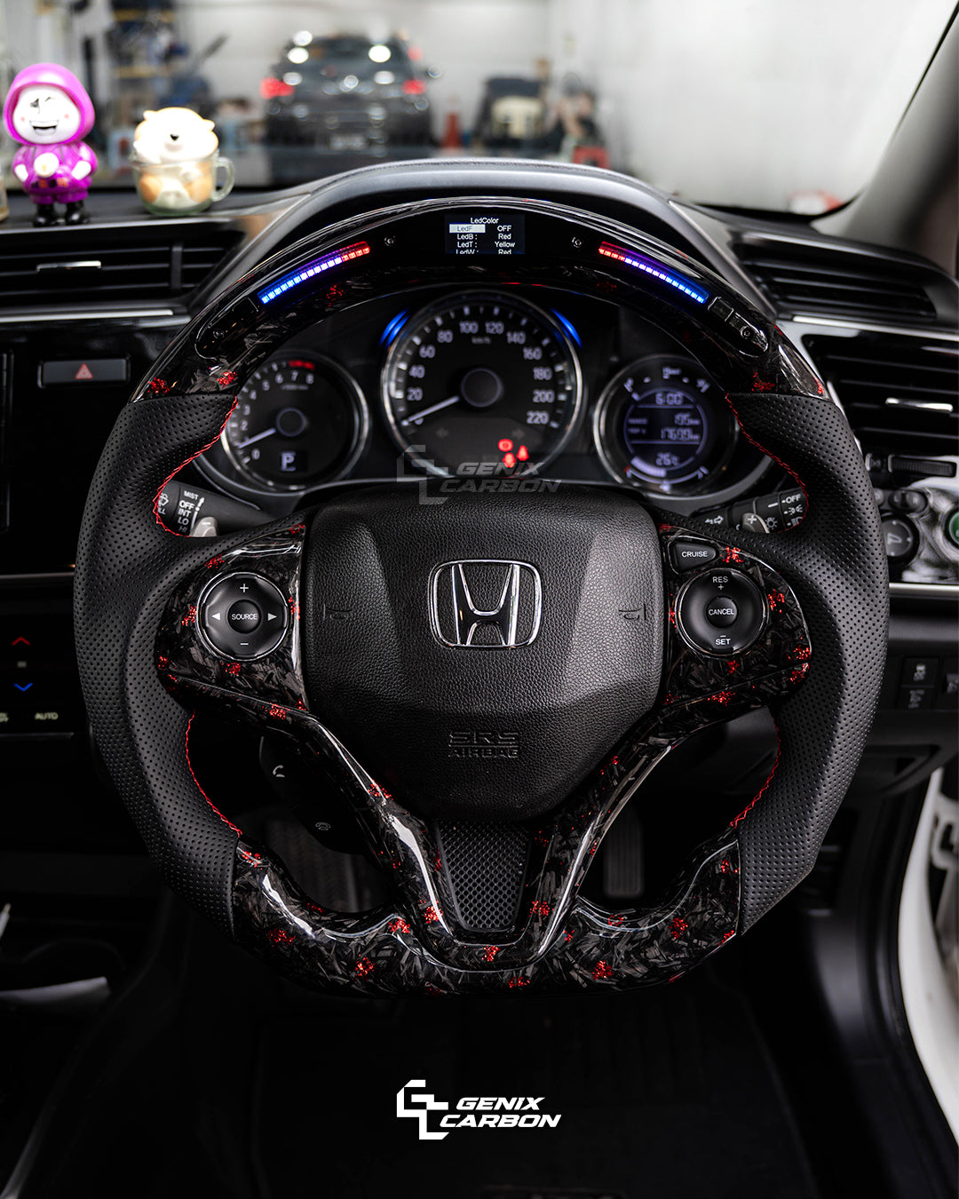 Honda City (GM) 2014+ | HRV (RU) 2013+ Carbon Fiber Steering Wheel