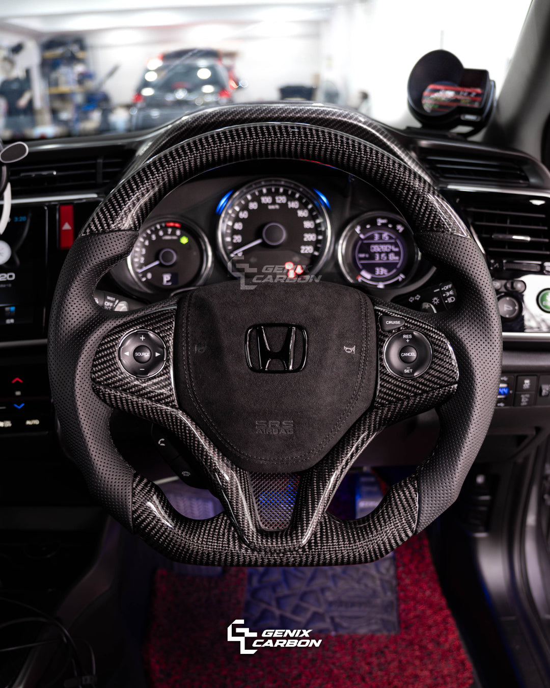 Honda City (GM) 2014+ | HRV (RU) 2013+ Carbon Fiber Steering Wheel