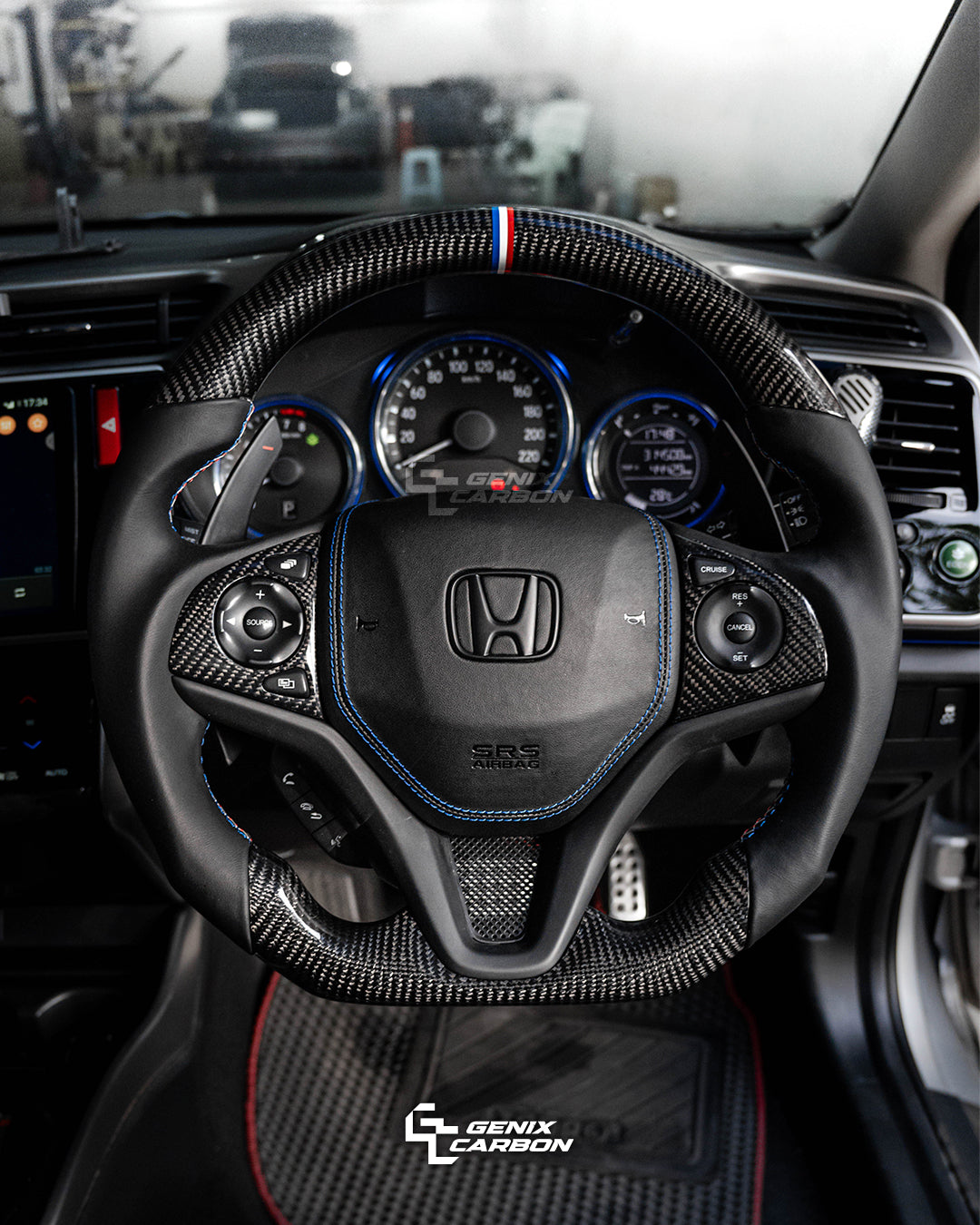 Honda City (GM) 2014+ | HRV (RU) 2013+ Carbon Fiber Steering Wheel