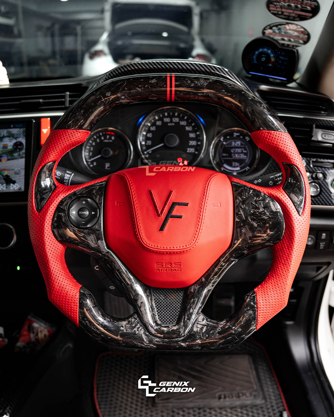 Honda City (GM) 2014+ | HRV (RU) 2013+ Carbon Fiber Steering Wheel