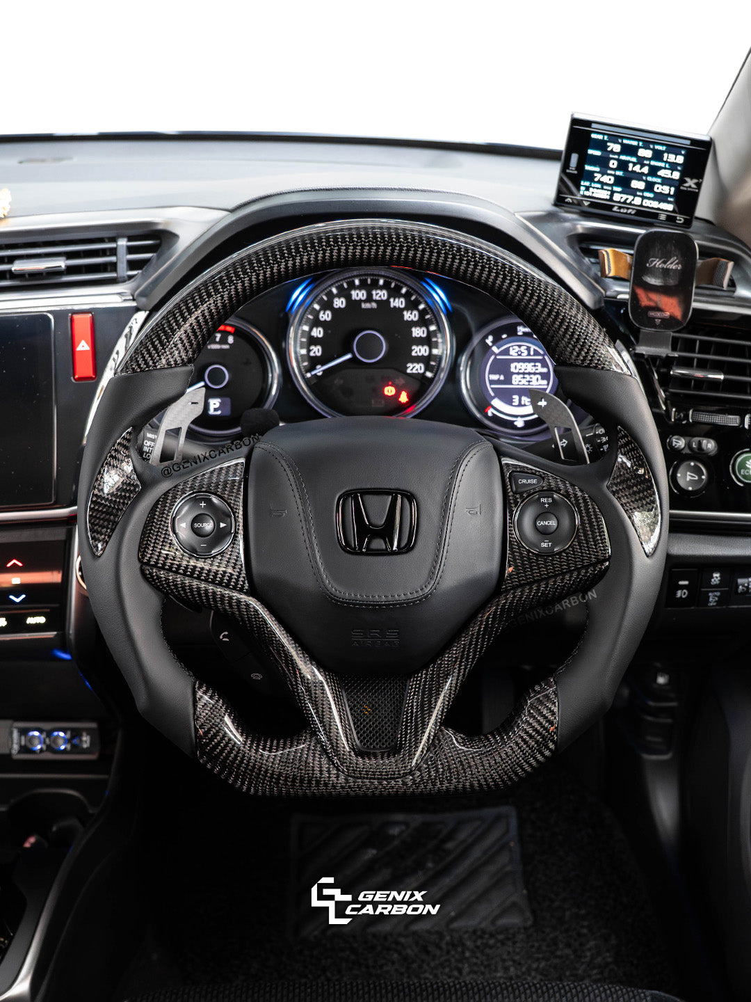 Honda City (GM) 2014+ | HRV (RU) 2013+ Custom Carbon Fiber Steering Wheel