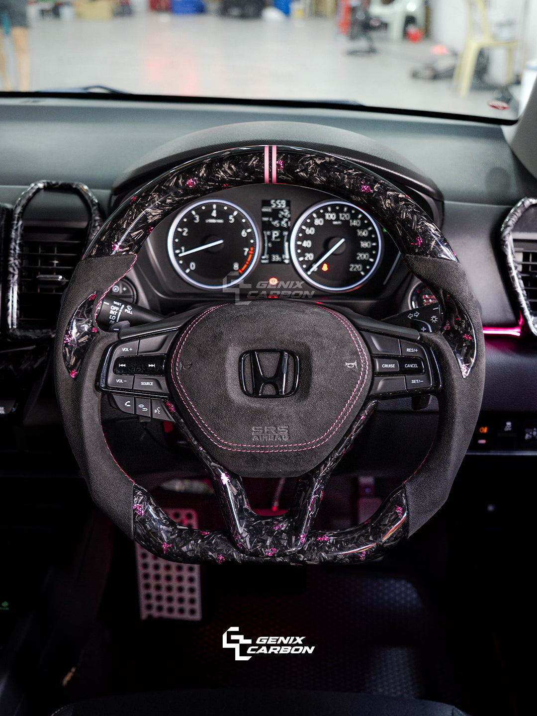 Honda City (GN) 2019+ Carbon Fiber Steering Wheel