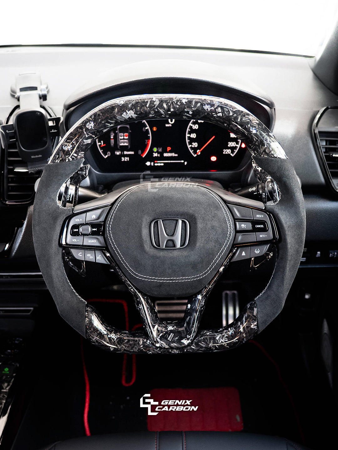 Honda City (GN) 2019+ Custom Carbon Fiber Steering Wheel
