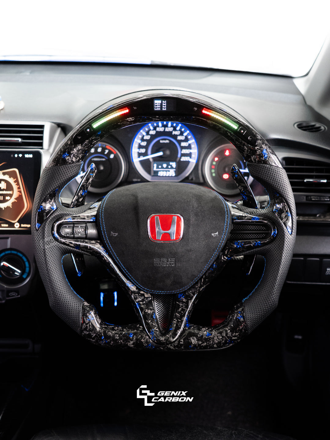 Honda Civic (FD/FD2) 2005+ | City (GD/GE/TMO) 2008+ Custom Carbon Fiber Steering Wheel