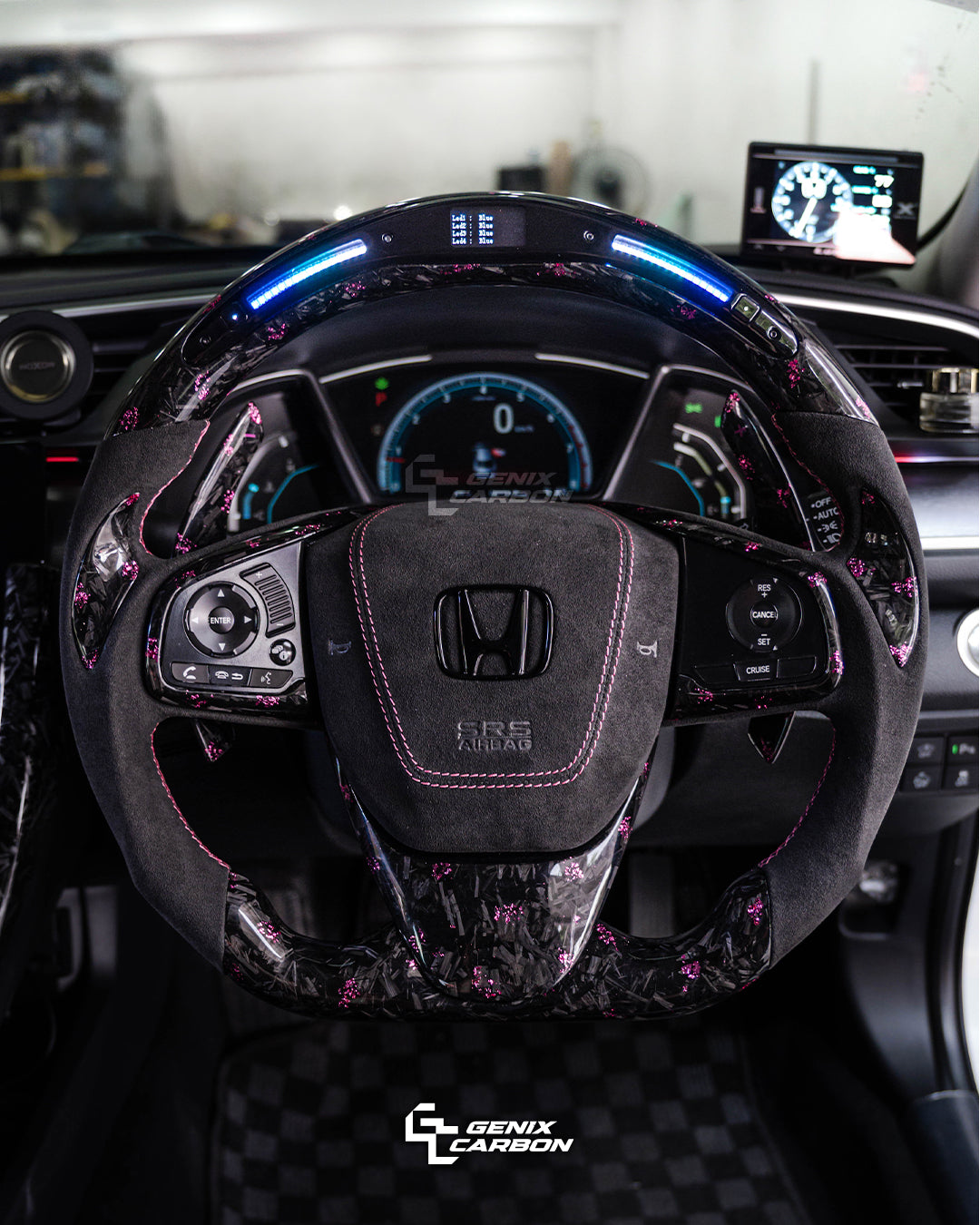 Honda Civic (FC/FK7/FK8) 2015+ Carbon Fiber Steering Wheel