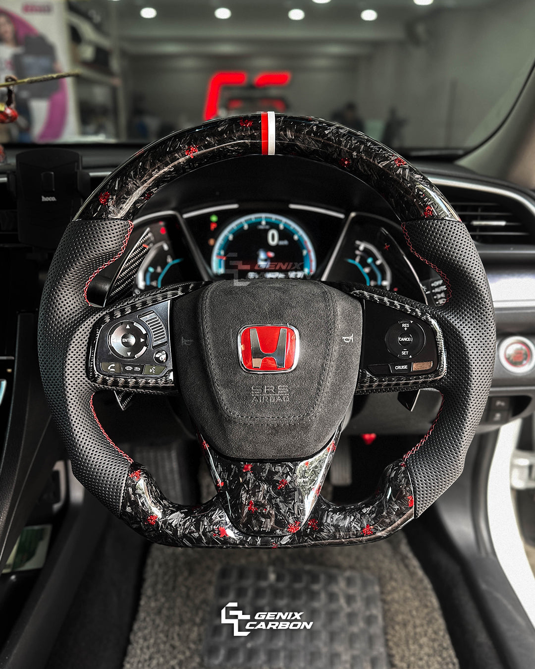 Honda Civic (FC/FK7/FK8) 2015+ Carbon Fiber Steering Wheel