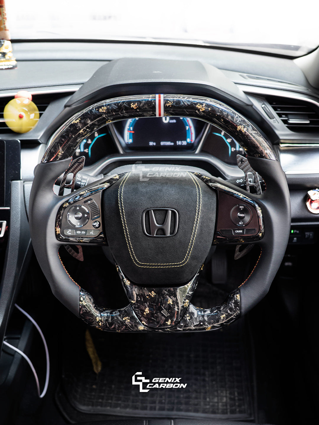 Honda Civic (FC/FK7/FK8) 2015+ Custom Carbon Fiber Steering Wheel