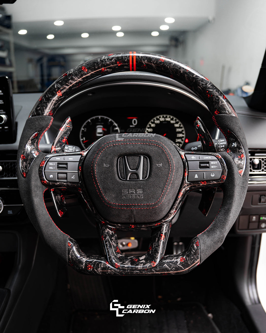 Honda Civic (FE/FL1/FL5) 2022+ | Accord (11th Gen) 2023+ Carbon Fiber Steering Wheel