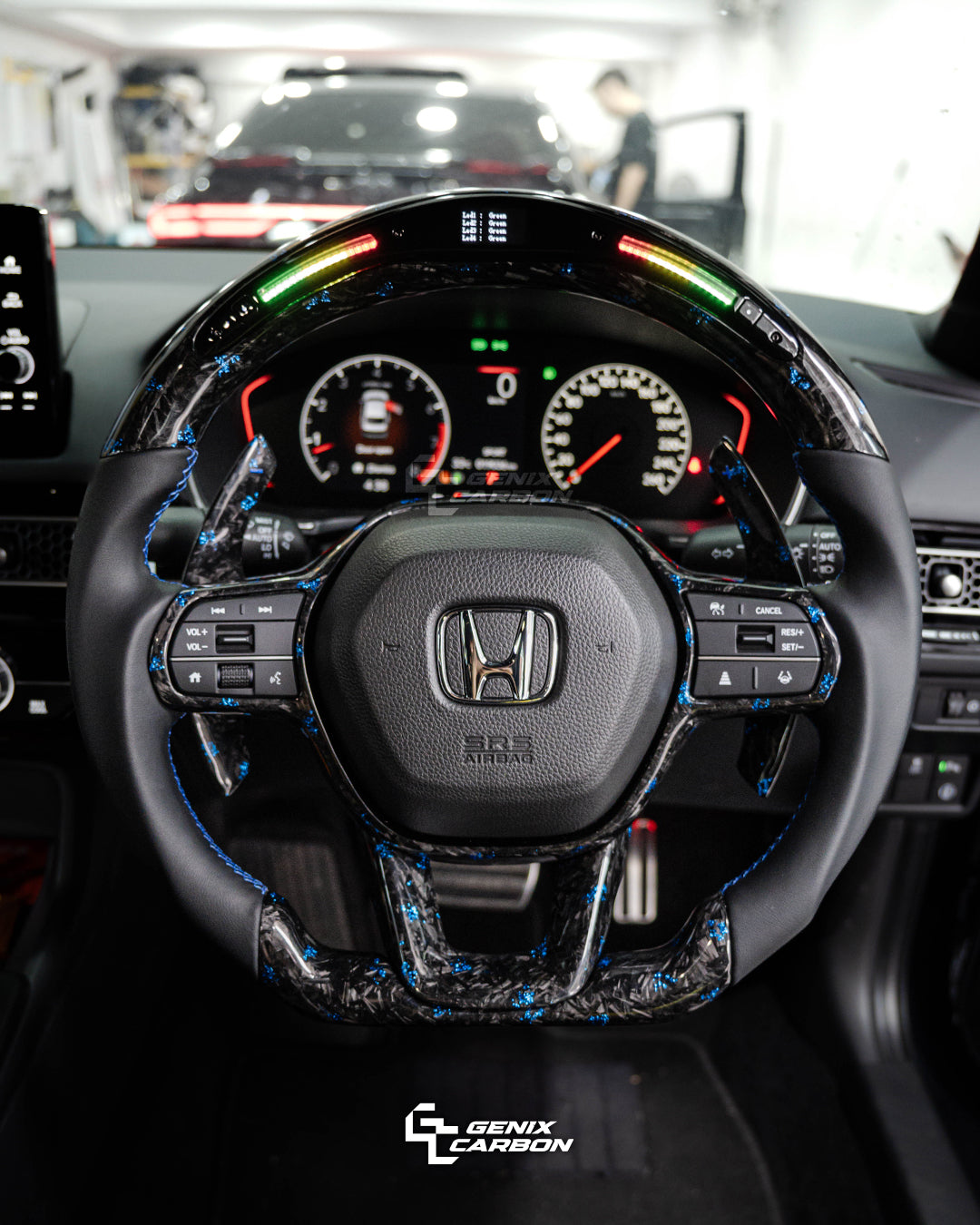 Honda Civic (FE/FL1/FL5) 2022+ | Accord (11th Gen) 2023+ Carbon Fiber Steering Wheel