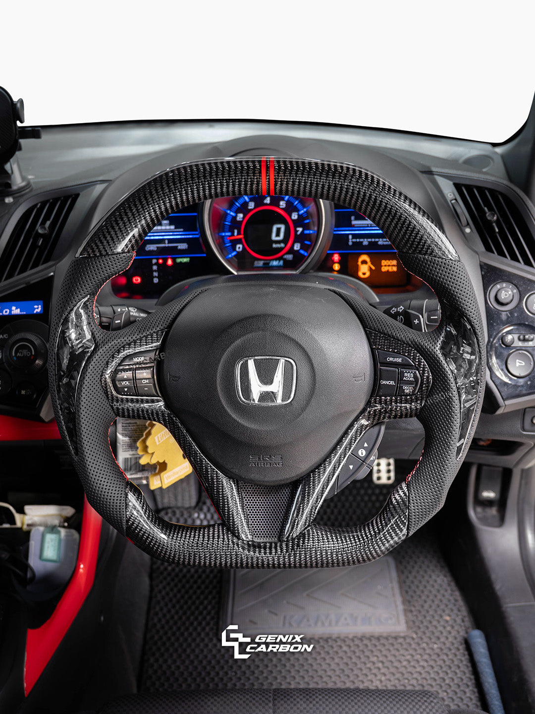 Honda CRZ Custom Carbon Fiber Steering Wheel