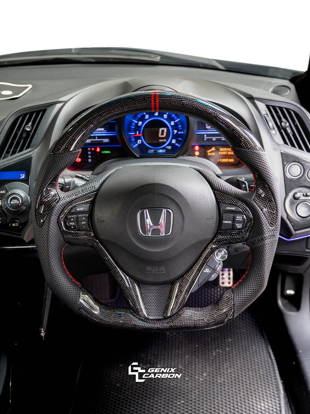 Honda CRZ Custom Carbon Fiber Steering Wheel