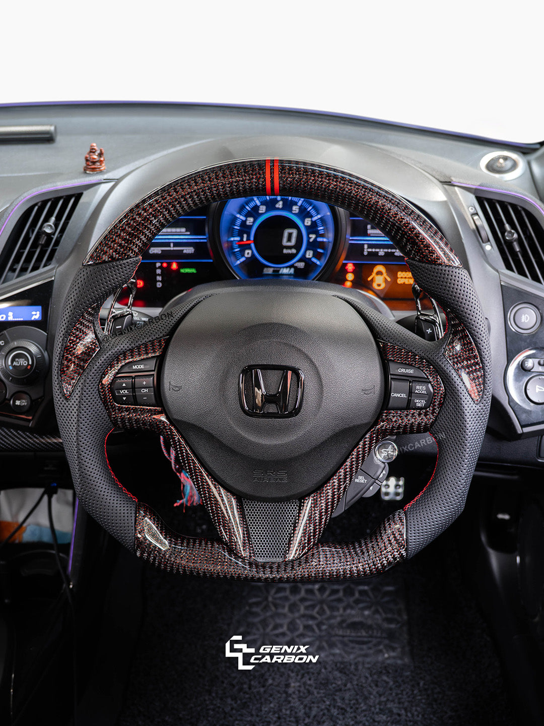 Honda CRZ Custom Carbon Fiber Steering Wheel