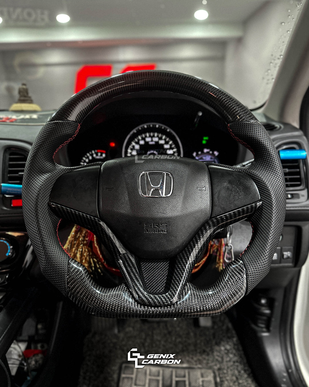Honda City (GM) 2014+ | HRV (RU) 2013+ Carbon Fiber Steering Wheel