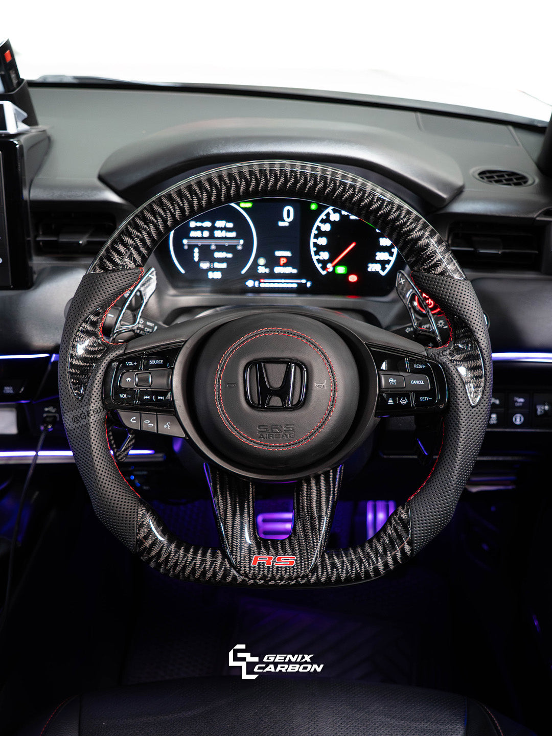 Honda HRV (RV) 2021+ Custom Carbon Fiber Steering Wheel