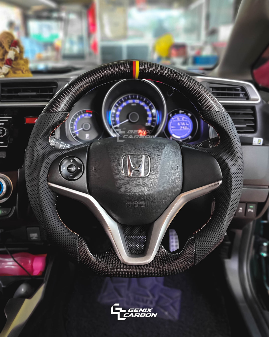 Honda City (GM) 2014+ | HRV (RU) 2013+ Carbon Fiber Steering Wheel