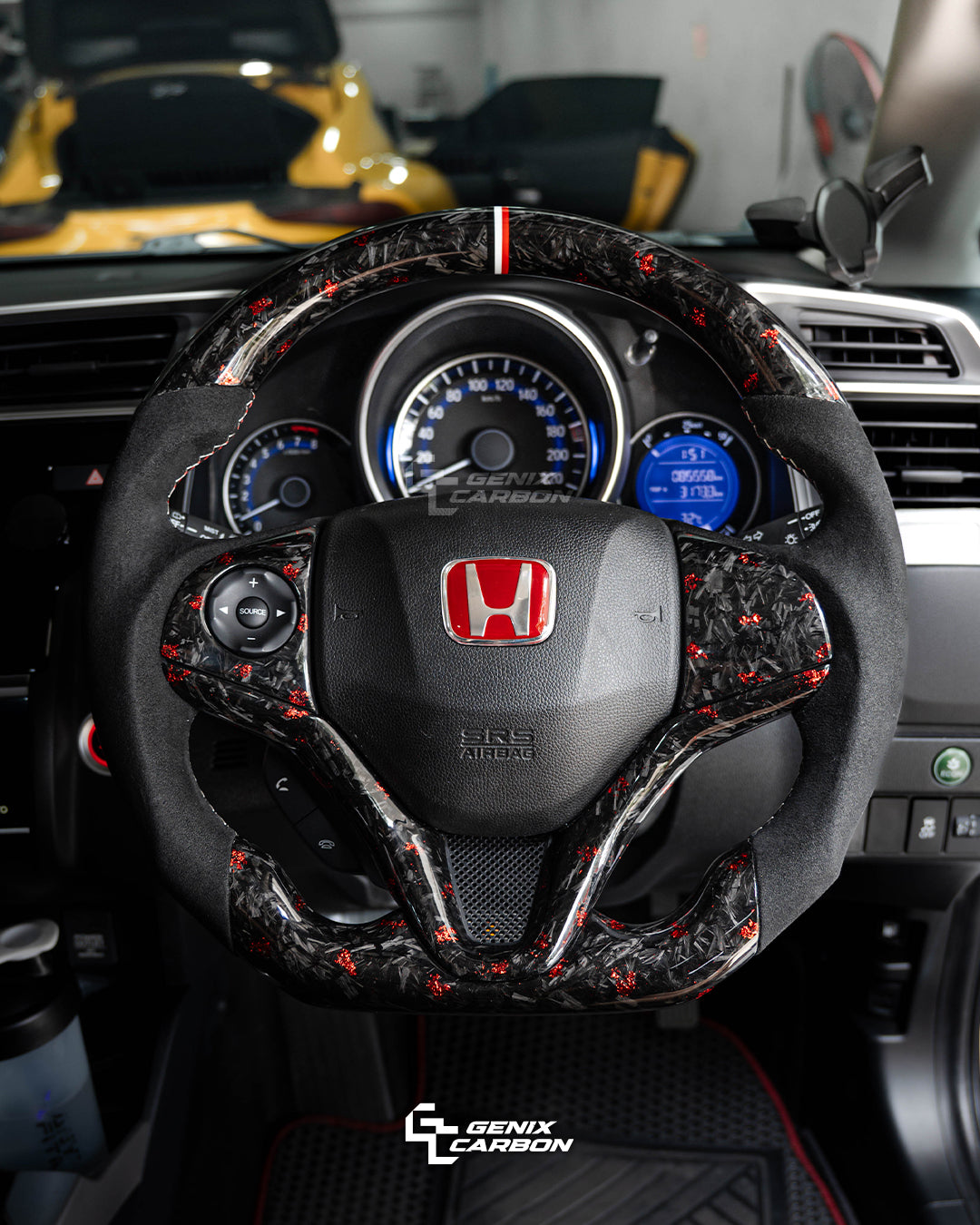 Honda City (GM) 2014+ | HRV (RU) 2013+ Carbon Fiber Steering Wheel