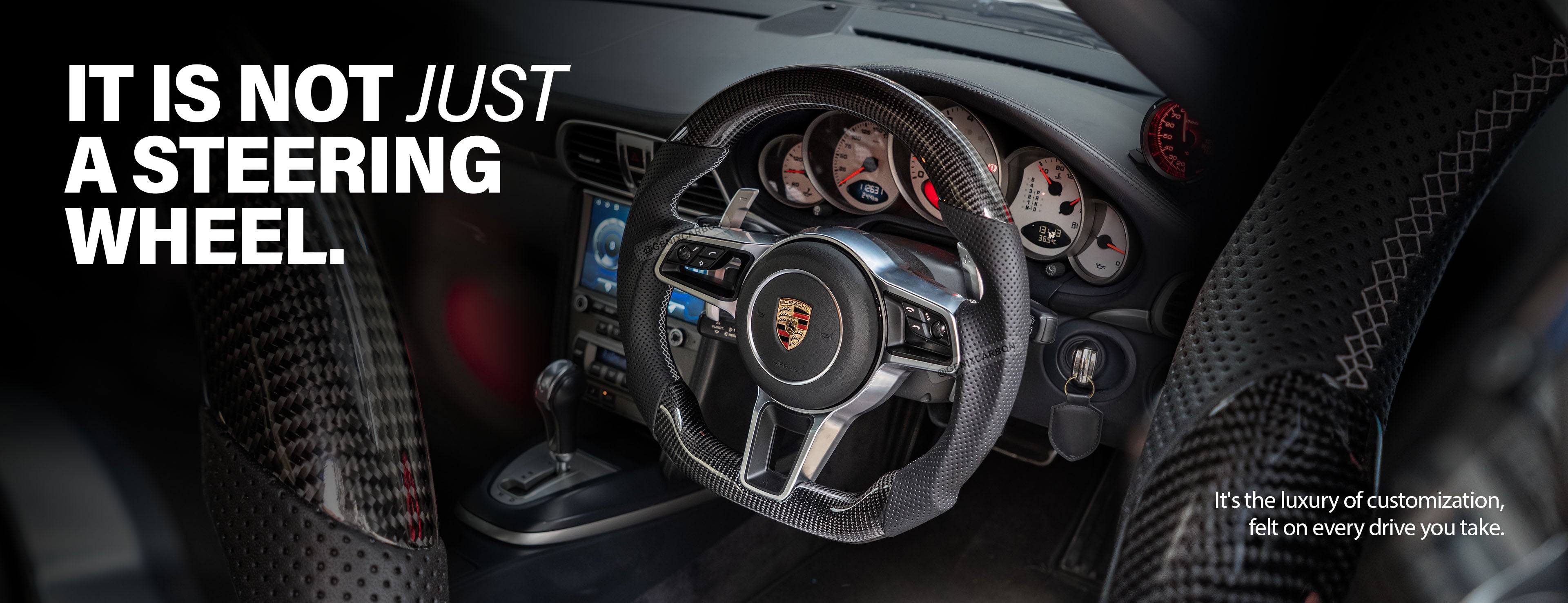 It is the luxury of customization, felt on every drive you take.