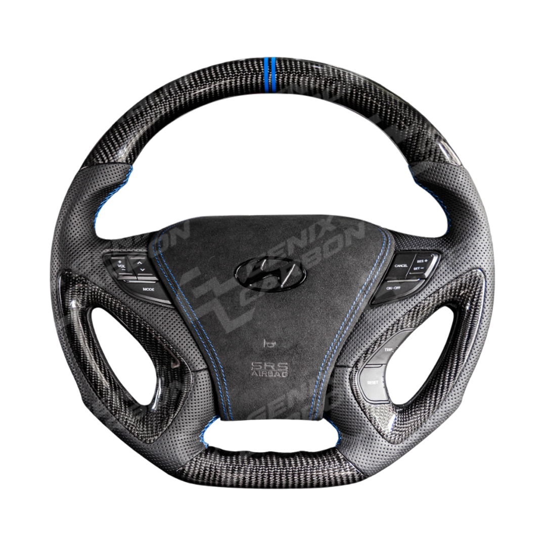 Hyundai Sonata 2009+ Custom Carbon Fiber Steering Wheel
