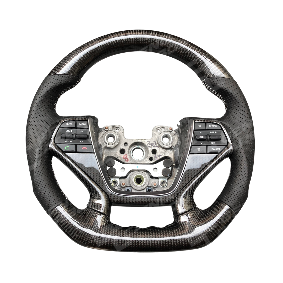 Hyundai Sonata 2015+ Custom Carbon Fiber Steering Wheel